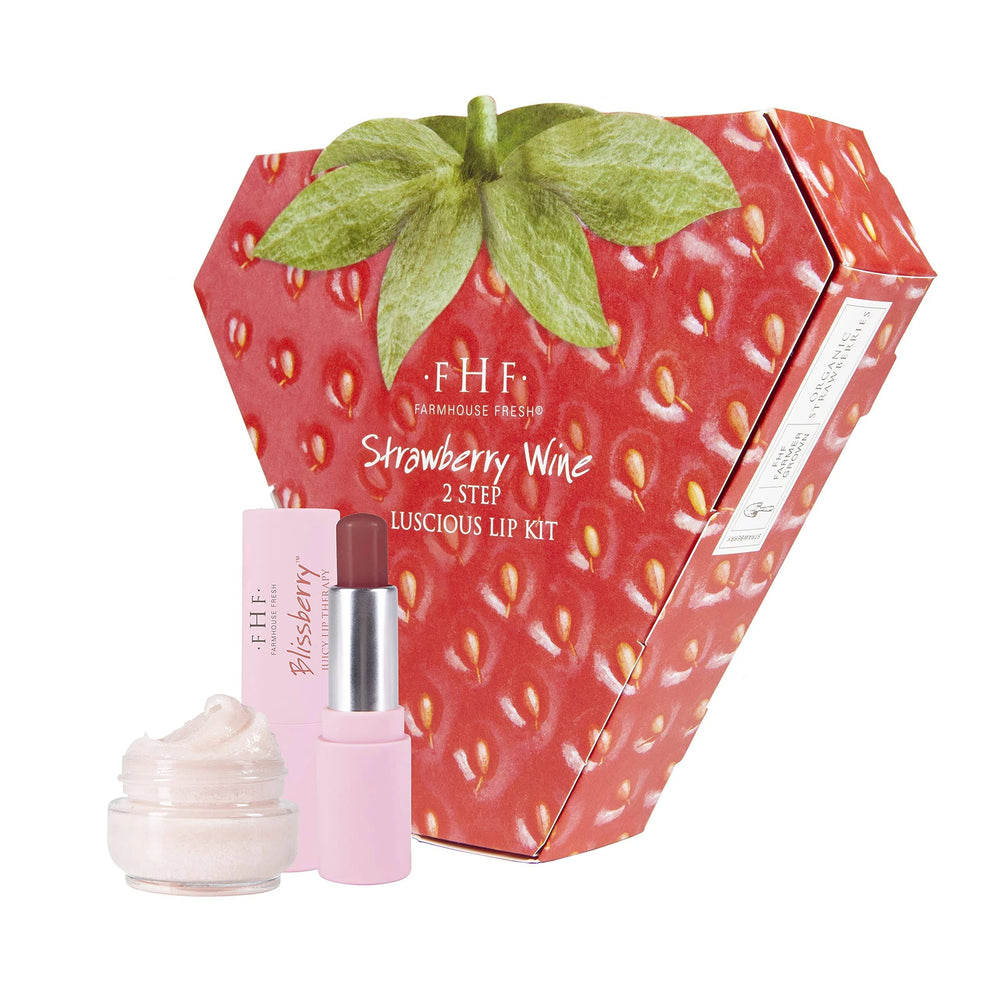 Strawberry Wine 2-Step Lip Kit